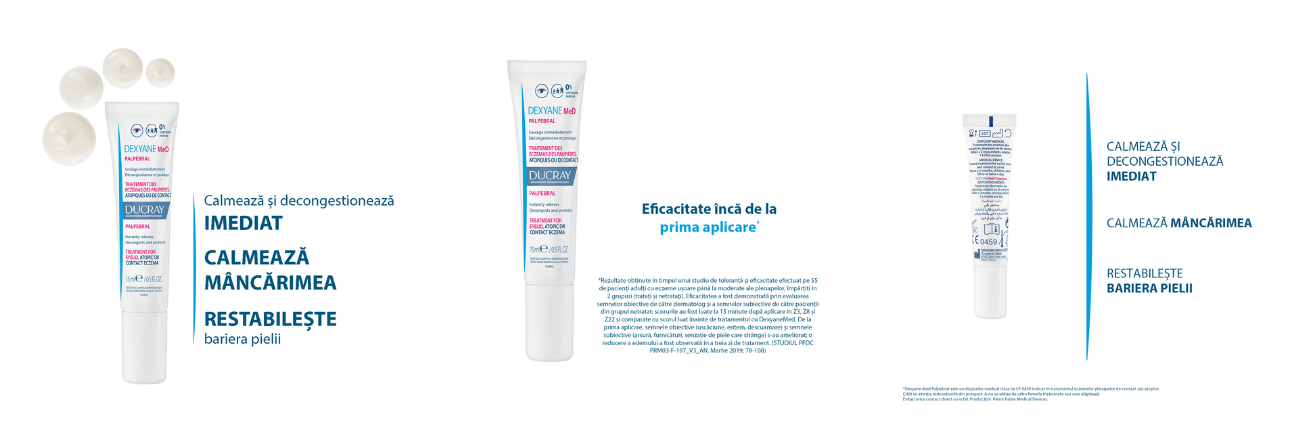 Crema pentru pleoape Dexyane MED Palpebral Ducray